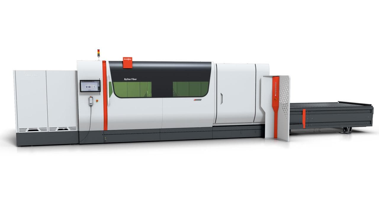 Bystronic ByStar Fiber Faserlaser-Schneidanlage in der Fertigung von Laserteile Online